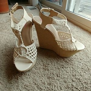 JustFab wedge sandals